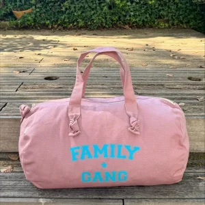 SAC POLOCHON ROSE FAMILY GANG  -MARCEL ET LILY