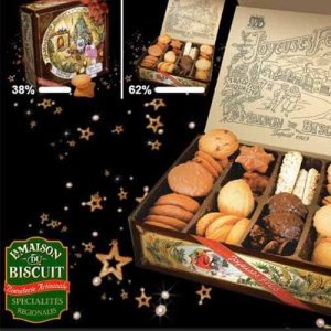 BOITE D’ASSORTIMENT FESTIF LA MAISON DU BISCUIT