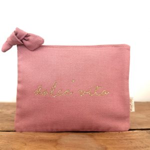 POCHETTE ROSE DOLCE VITA-MARCEL ET LILY