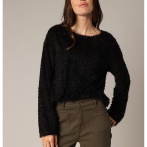 Pull noir AMBERLYN -DEELUXE