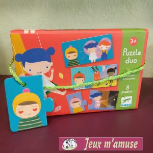 Puzzle enfant duo les émotions