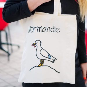 TOTE BAG NORMANDIE – SAC MOUETTE