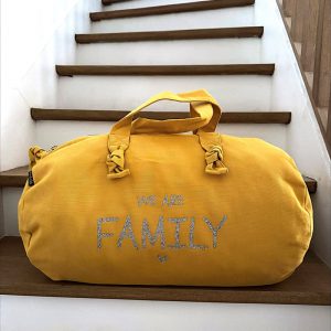 SAC POLOCHON SAFRAN WE ARE FAMILY  MARCEL ET LILY