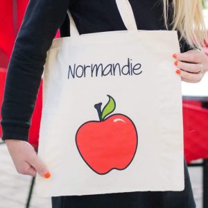 TOTE BAG NORMANDIE – SAC POMME